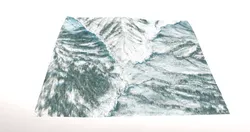 Winter Landscape in Central Alaska Free 3D model