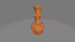 Wooden Pot - Pot 3D model Free low-poly 3D model