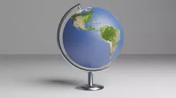 World Globe 3D Model Free low-poly 3D model