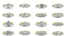 165 ENGAGEMENT RINGS  3D Model Pack