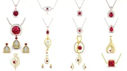 190 Ruby Pendant 3dm renders details 3D Model Pack