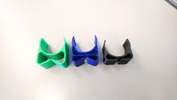 Cable clip for table leg