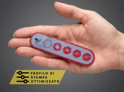 Camera Aperture Keychain - Free 3D Print Model