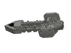 Chaos Infidel Class Raider 2 Cut for Printing