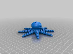 Cute Little Octopus W/ SD slot
