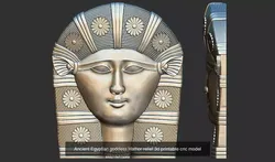 Egyptian CNC models stl 3D Model Pack