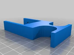 Light stand hanger for Ikea Kallax