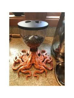 Octopus Coffee Bean Hopper Stand