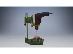 RACK FOR DRILL 3D MODEL
