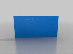 REM usefull programming routine