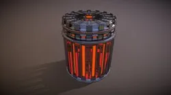 Sci-fi Fuel Cell Canister