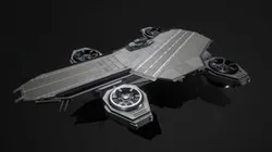 Scifi Flying Aircraft Carrier