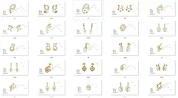 31 Pendant Earrings  3D print model