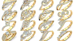 37 Bulk Women ring 3dm stl render detail  3D Model Pack