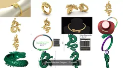Best Collection Dragon  3D Model Pack