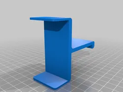 Clip-On Headset Suspension for Ikea Lillåsen Desk
