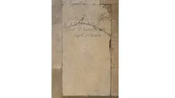 Cpt William Cayley ledgerstone d.1801