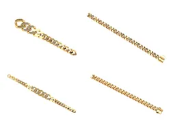 CUBAN LINK CHAIN Gurmet Bileklik  - 200 PIECES READY FOR PRINT 3D print model