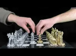 Elf Chess Set - 6 Different Elves Chess Pieces 3D print model