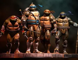 Fanart TMNT Collection 3D Model Pack