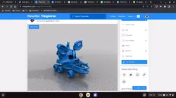 Fnaf truck 3D print model