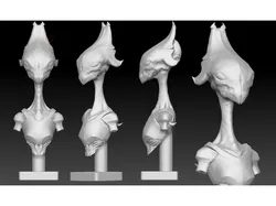 Insectoid Alien Sculpt Zbrush