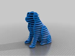 Lasercut dog