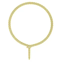 Luxury Snake Inspired Diamond Necklace for Women 289a 3D print model