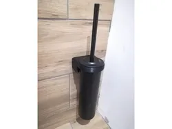 support for fixing the toilet brush: SVARTSJÖN from IKEA