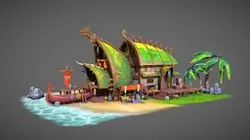Viking shipyard