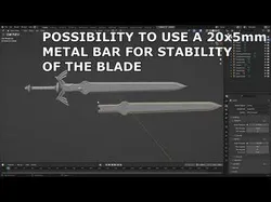 Zelda Tears Of The Kingdom Link Shield and Sword for Cosplay 3D Model Pack