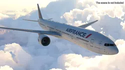 Air France Boeing 777-300ER Rigged for Maya 3D model