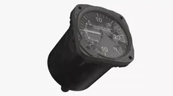 Analog VSI for Aircraft Panel Dirt 3D model