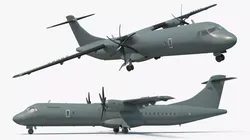 ATR 72-600 Naval Patrol Aircraft 3D model