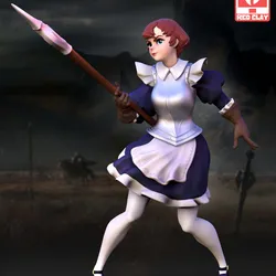 Battle Maid 02 75MM