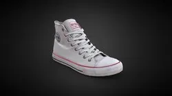 Big Star Shoe White 3D Scan