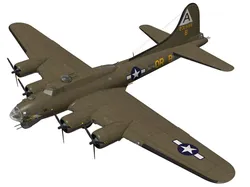 Boeing B-17G early Flying Fortress 3D model