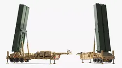 Dark Eagle Launcher Green Deployed 3D model