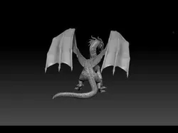 Dragon of Rainbow Tribe from Wings of Fire 3D print model
