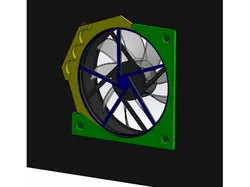 Dust filter for 120mm PC fans