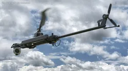 Ghost-X Military Drone Rigged for Cinema 4D 3D model