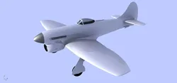 Hawker Tempest Mk V 3D model