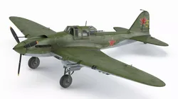 Ilyushin Il-2 Sturmovik Aircraft Rigged for Cinema 4D 3D model