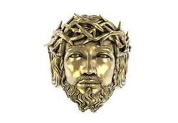 Jesus Ring 3D print model