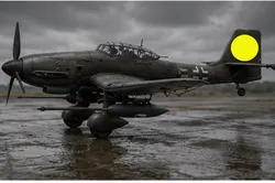 Ju 87 Stuka Dive Bomber Detailed WWII Aircraft Miniature 3D print model