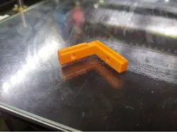 L corner bracket to 2020 Profile m3 nut