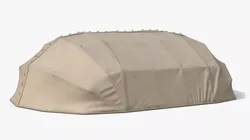 Modular Aircraft Protection Cover Beige 3D model