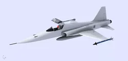 Northrop F-5 Tiger II 3D model