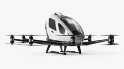 Qiang 217 Autonomous Air Taxi Drone White 3D model