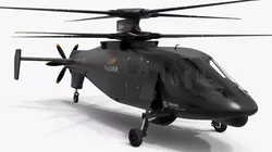 Sikorsky RAIDER Helicopter 3D model